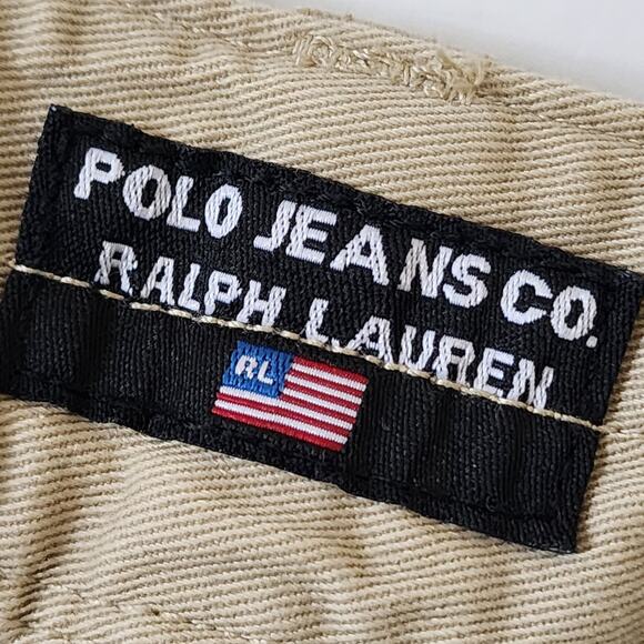 Ralph Lauren Size 38 32 Khaki Cargo Pants - Picture 3 of 5